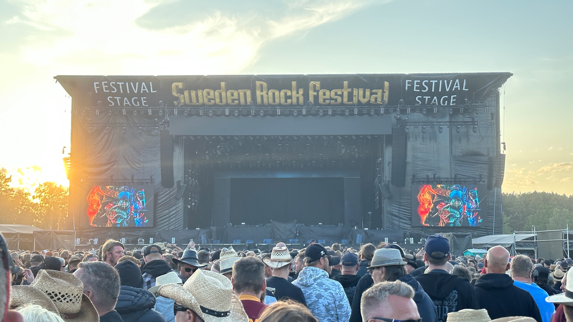 Största scenen på Sweden Rock Festival.