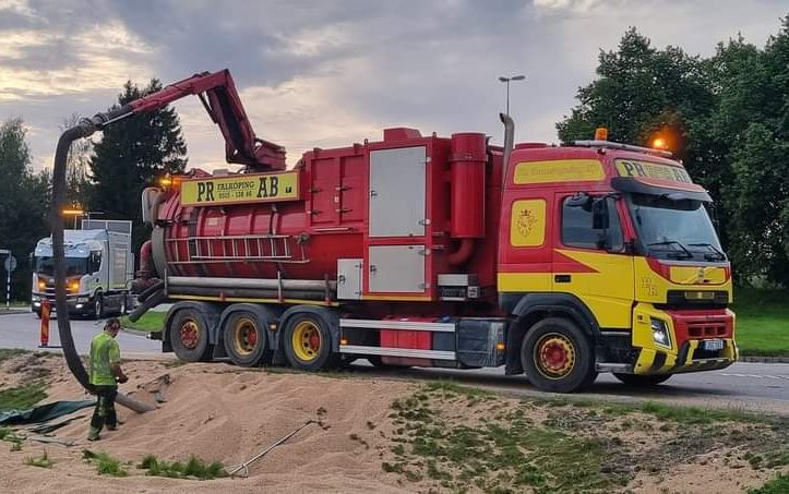 Kårstämman höll i PR Slamsugning AB:s lokaler i Falköping